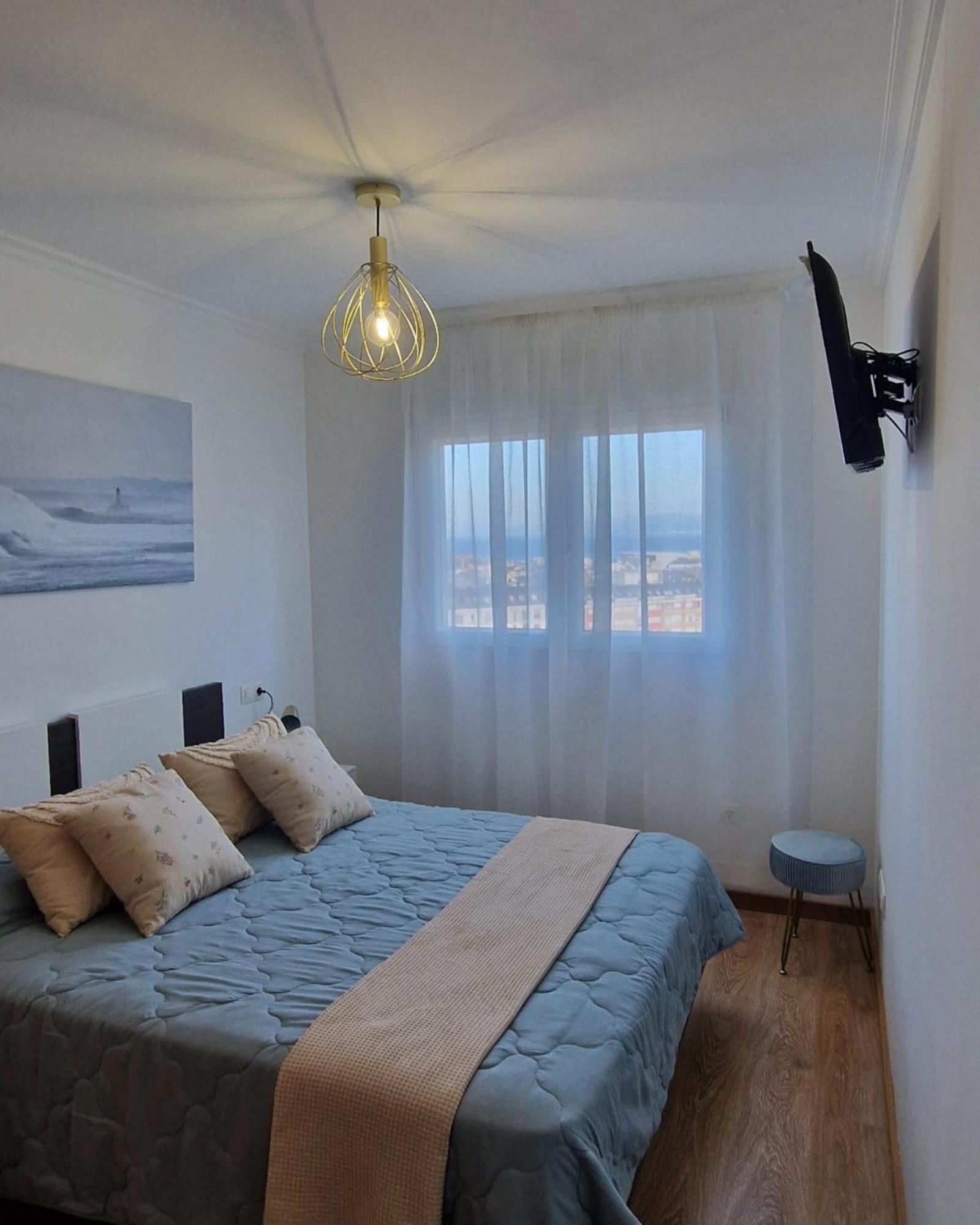 Apartamento Faro Burela Luaran gambar